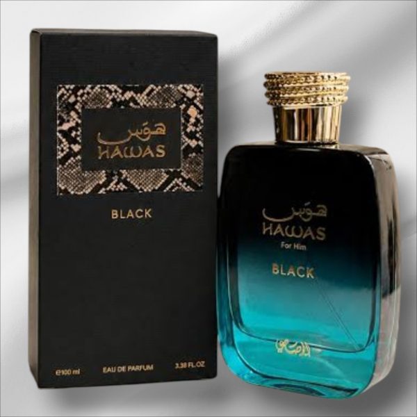 هوس بلاك رجالى | HAWAS BLACK BY EL RASASI for men 100 ml