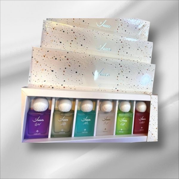 مجموعة مسك كولكشن ابراق من ابراهيم القرشى | MUSK COLLECTION IBRAQ BY IBRAHEEM AL QURASHI for unisex set 30 ml × 6 pieces
